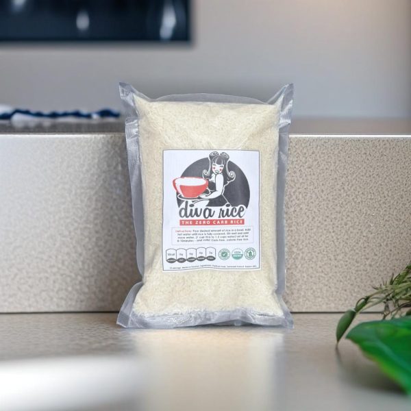 Diva Rice - Zero Carb, Zero Calorie White Rice Substitute