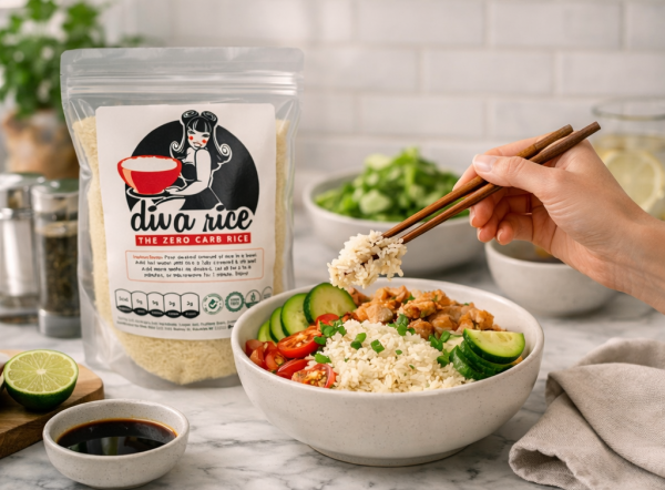Diva Rice: The Zero-Carb Rice