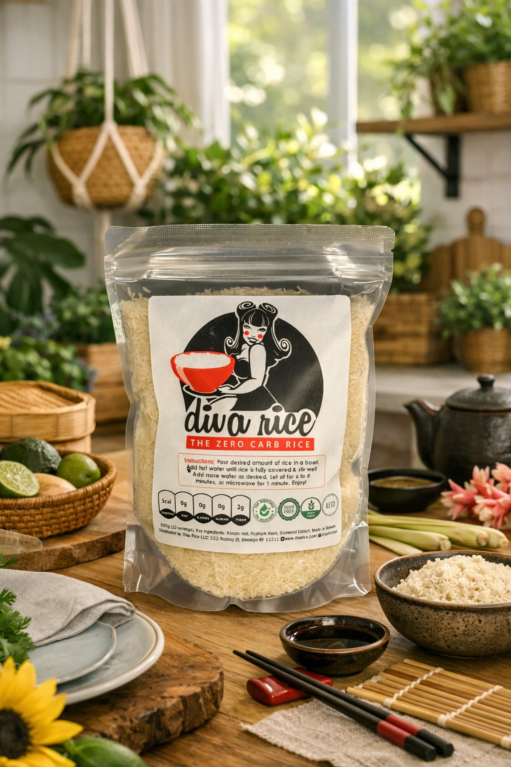 Zero Carb Diva Rice, Keto, Diabetic and the best Low Carb Option