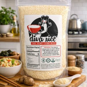 Diva Rice XL (1kg): The Zero-Carb Rice